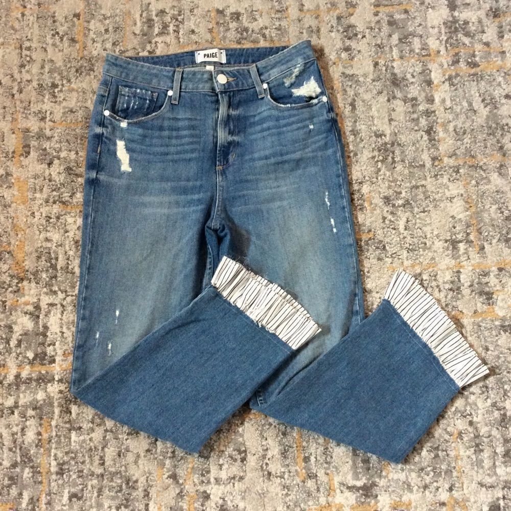 SUPER COOL PAIGE SARAH JEANS! EUC! SIZE 27